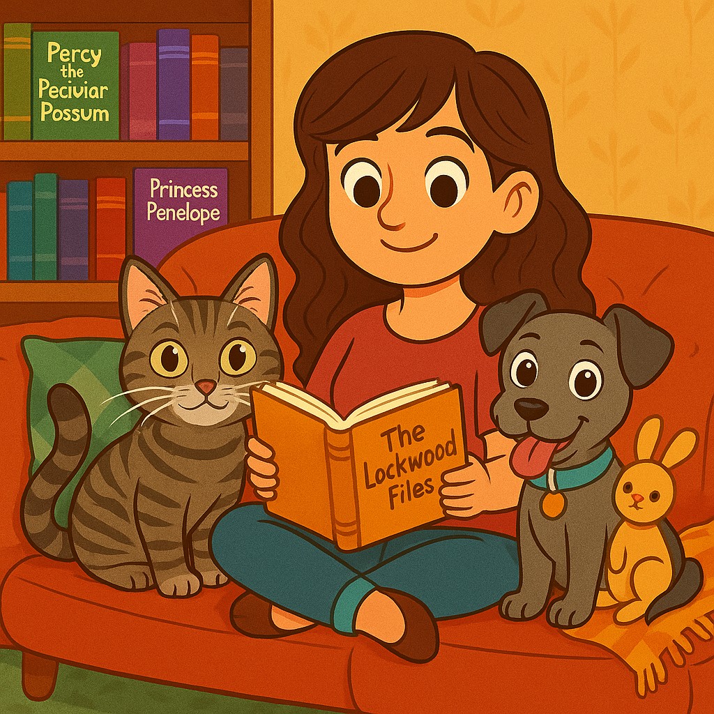 Adriane and her pets